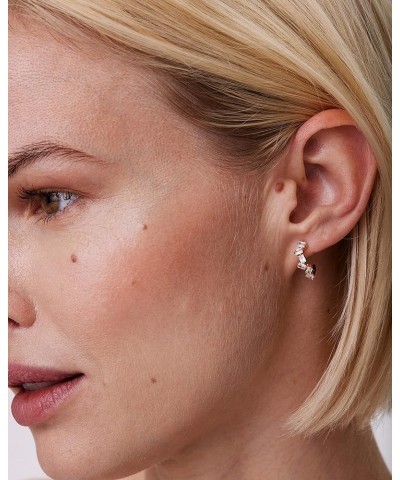 Earrings in a Variety of Styles and Colors Beautifully Broken Hoops Silver $25.08 Earrings