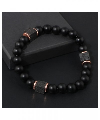 Triple Protection Bracele for Men Bead Bracelets for Men Boyfriend Husband Brother Son Triple Protection Bracele for Men Bead...