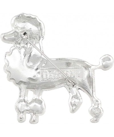 Cute Poodle Dog Brooch Pins for Women Teens Girls Floral Enamel Dog Brooch Jewelry Clothes Scarf Jacket Decoration Blue $8.79...