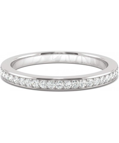 14K White Gold Forever One 1.3mm Round Moissanite Wedding Band, 0.22cttw DEW $85.13 Bracelets