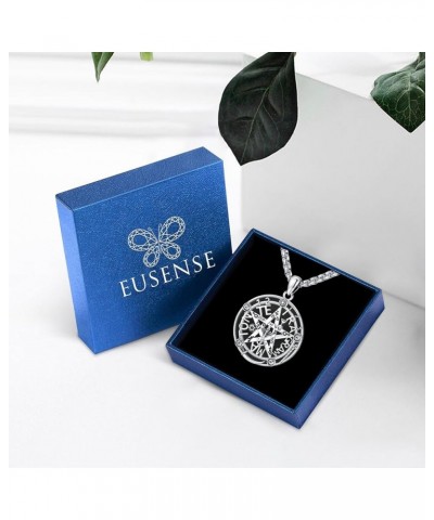 Nudo De Bruja Plata 925 Original Pentagram Necklace Pentacle Tetragrammaton Amuleto De Proteccion De Brujeria Witches Knot Je...