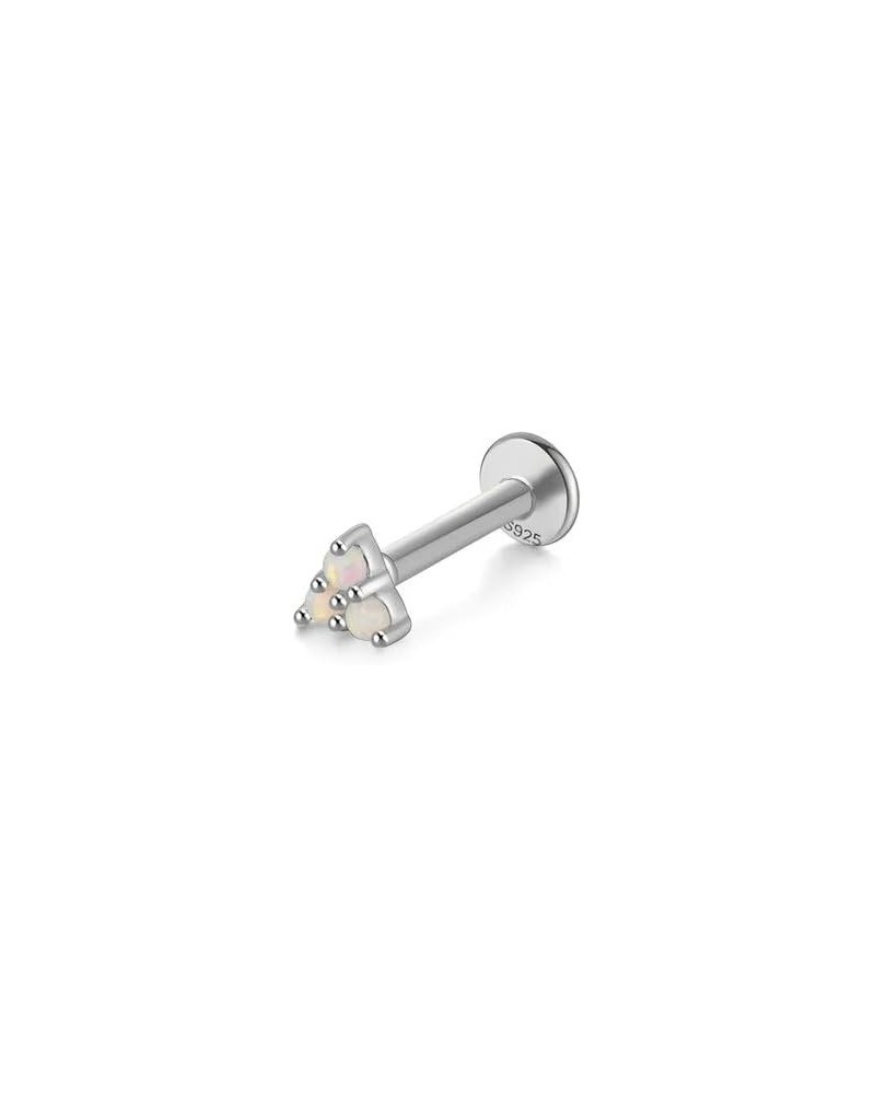 1PC 925 Sterling Silver Piercing Earring for Women Exquisite Crown Ear Studs Cartilage Earring Body Jewelry Gift SV4 1pc $7.9...