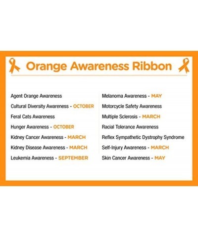 Leukemia Awareness Angel Orange Ribbon Awareness Pins(50 Pins) Leukemia Awareness Ribbon Pin 2 $34.32 Others