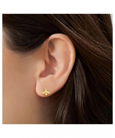 by Ross-Simons 14kt Yellow Gold Bumblebee Stud Earrings $70.95 Earrings