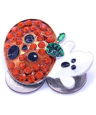 Halloween Trick Treat Jack O Lantern Ghost Pumpkin Fall Maple Leaf Brooch Pin Costume Charm Pumpkin Ghost $9.68 Brooches & Pins