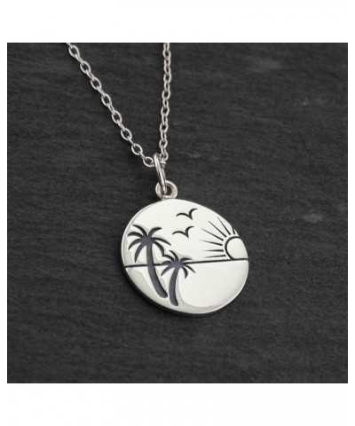 Dainty Tropical Summer Pendant Necklaces SUNSET $24.19 Necklaces