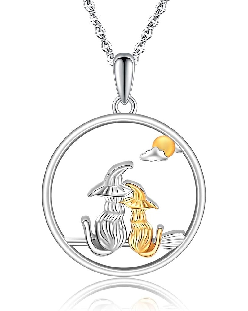 Animal Pendants Necklace 925 Sterling Silver Wolf/Turtle/Owl/Cardinal/Cat Necklace Jewelry Gift 8 Cat Necklace $24.59 Necklaces