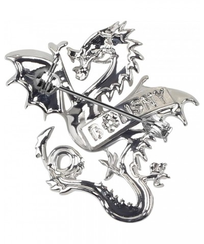 Enamel Funny Dragon Brooch Pins Zinc Alloy Fashion Jewelry Dinosaur Brooches for Women Girls Gifts Scarf Lapel Pin Charms Mul...