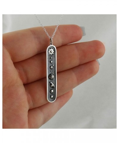 Tiny Space Theme Pendant Necklaces for Men and Women SOLAR SYSTEM $15.30 Necklaces