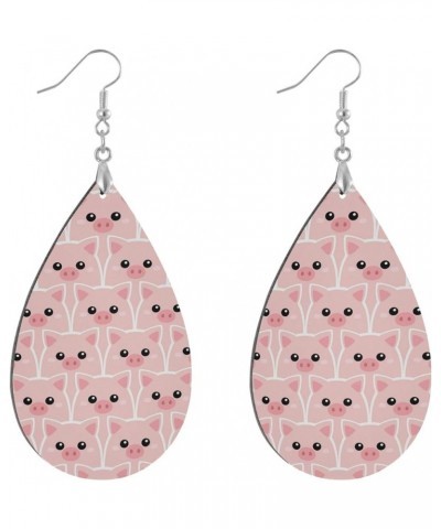 Fashion Copper Plated Silver Earring MDF Wood Drop/Leaf Lightweight Earrings Multi 39 $6.83 Earrings