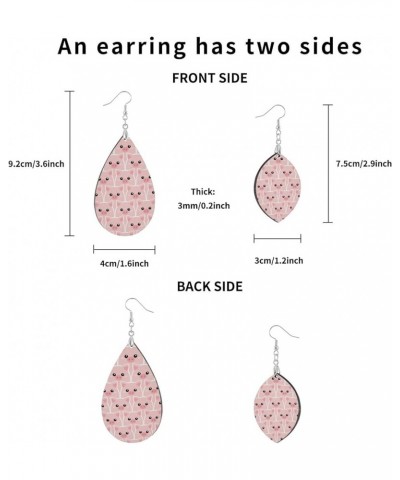 Fashion Copper Plated Silver Earring MDF Wood Drop/Leaf Lightweight Earrings Multi 39 $6.83 Earrings