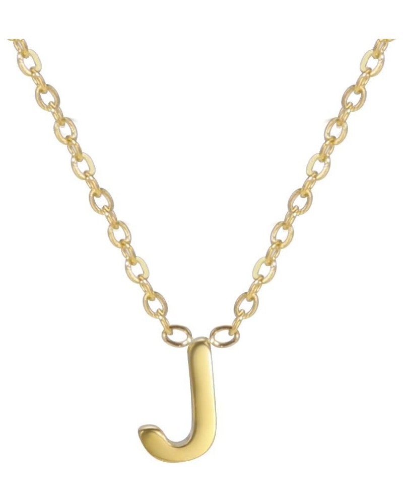 Initial Necklaces for women trendy, Gold Letter Jewelry Necklace(Letter A-Z), 14k Gold Plated Choker for Teen Girls Gift J $5...