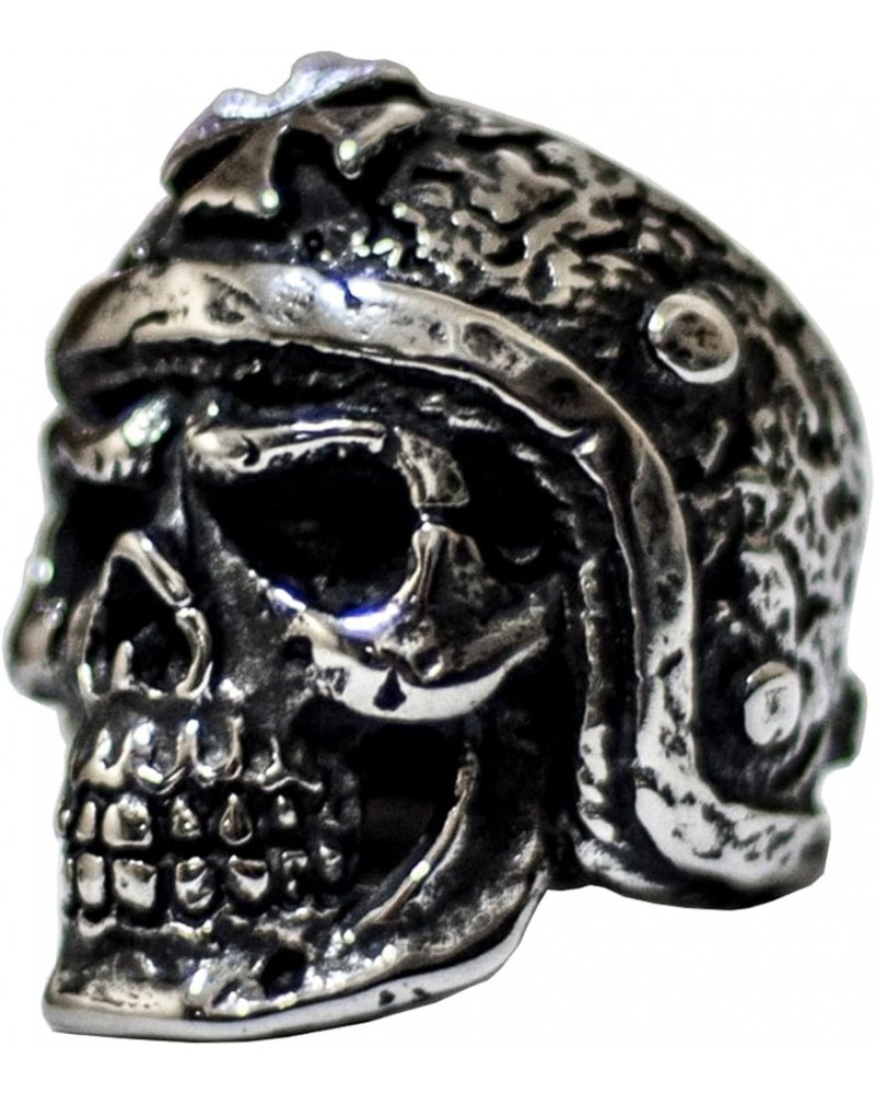 Death Skull Ring for Men Stainless Steel Jewelry Biker Rings Scary Death Ring Skull for Gifts R486 $10.78 Rings