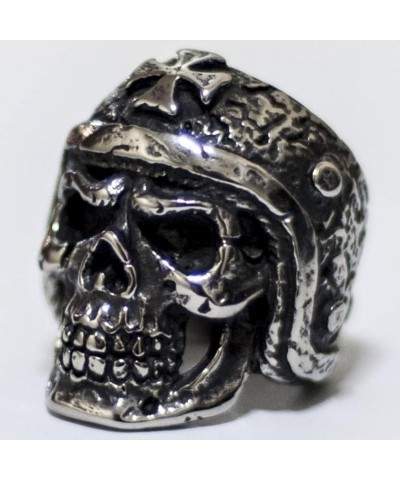 Death Skull Ring for Men Stainless Steel Jewelry Biker Rings Scary Death Ring Skull for Gifts R486 $10.78 Rings