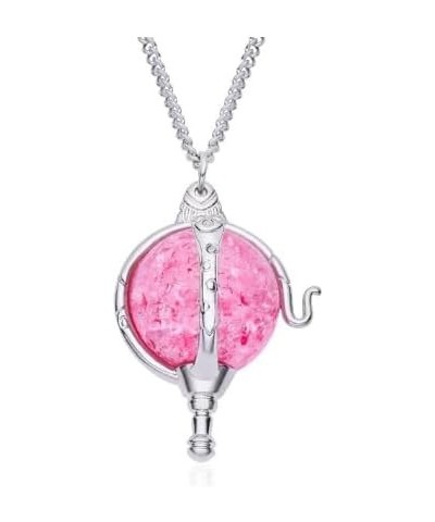 Heart of Kandrakar Pendant Classic Ruby Gemstone Jewelry Anime Will Cosplay Necklace for Women $9.71 Necklaces