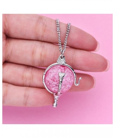 Heart of Kandrakar Pendant Classic Ruby Gemstone Jewelry Anime Will Cosplay Necklace for Women $9.71 Necklaces