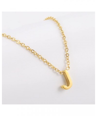 Initial Necklaces for women trendy, Gold Letter Jewelry Necklace(Letter A-Z), 14k Gold Plated Choker for Teen Girls Gift J $5...