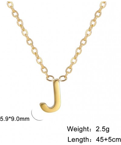 Initial Necklaces for women trendy, Gold Letter Jewelry Necklace(Letter A-Z), 14k Gold Plated Choker for Teen Girls Gift J $5...