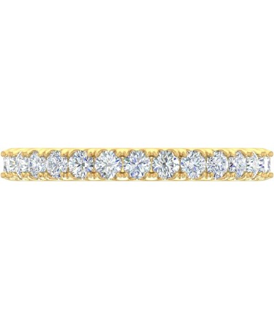 1/2 Carat Diamond Wedding Band Ring in 14K Gold Yellow Gold $144.90 Bracelets