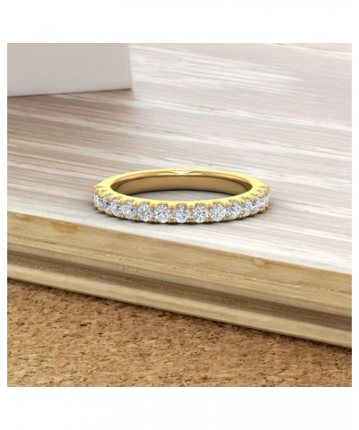 1/2 Carat Diamond Wedding Band Ring in 14K Gold Yellow Gold $144.90 Bracelets