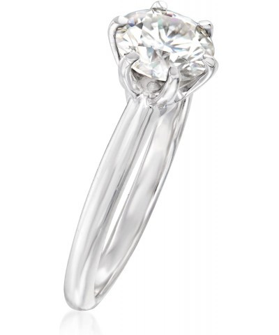 1.50 Carat Moissanite Ring in Sterling Silver $69.60 Rings