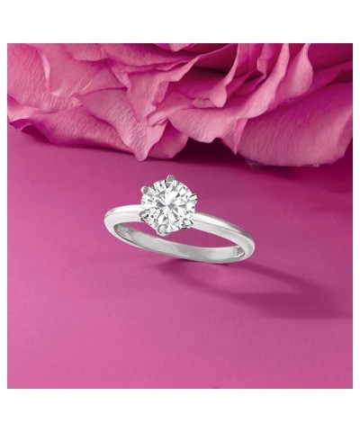 1.50 Carat Moissanite Ring in Sterling Silver $69.60 Rings