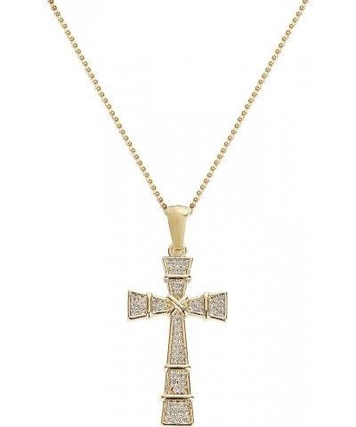 Cross Necklaces for Women Jewelry Necklaces for Teen Girls Women 16K Gold Plated Cross Pendant Choker Necklace Valentine's Da...