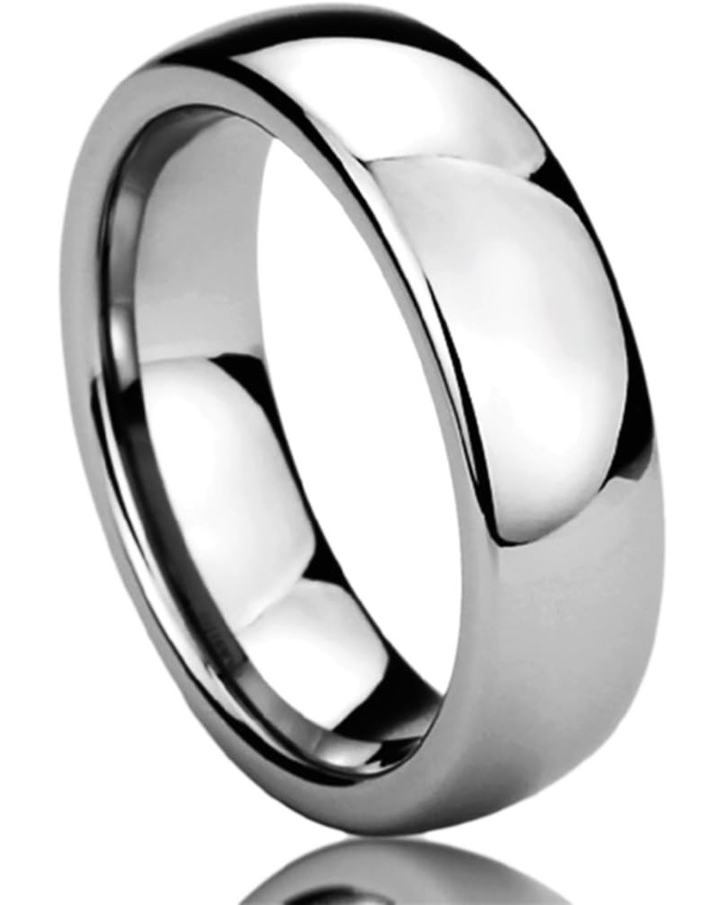 2mm 4mm 6mm 8mm Mens Womens Titanium Wedding Band Ring Silver/Gold/Rose Gold/Black Band Ring 6mm $10.05 Rings