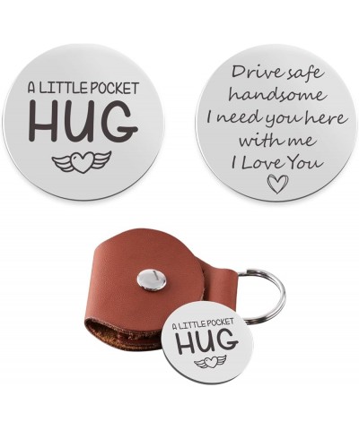 Going Away Gift Inspirational Pocket Hug Token Long Distance Relationship Gifts Drive Safe $10.25 Pendants