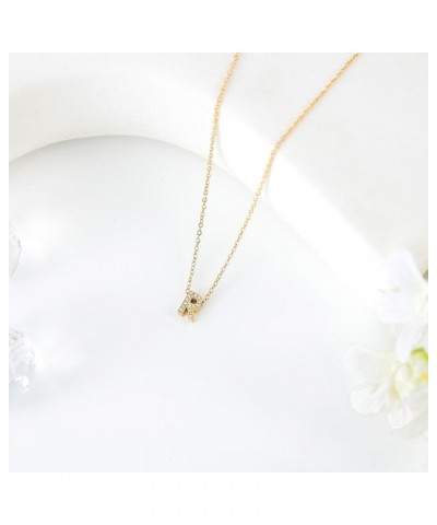 Letter Necklaces for Women Jewelry Necklaces for Teen Girls Women 16K Gold Plated Letter Pendant Choker Necklace Jewelry Gift...