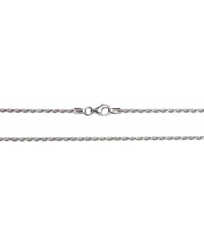 925 Sterling Silver Chain | Diamond Cut Rope Chain Necklaces for Women or Men and Bracelets for Women or Mens Bracelet | Anti...