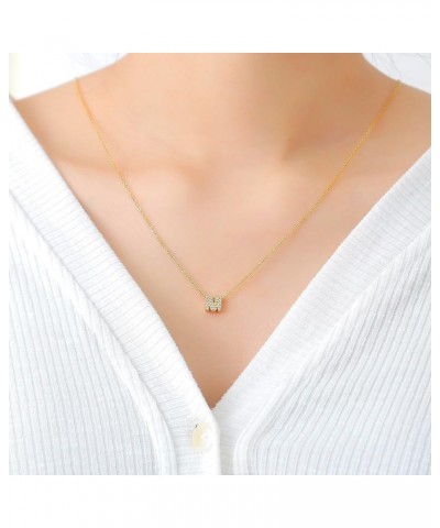 Letter Necklaces for Women Jewelry Necklaces for Teen Girls Women 16K Gold Plated Letter Pendant Choker Necklace Jewelry Gift...