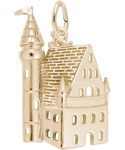 Castle Charm, 14K Yellow Gold $249.40 Bracelets