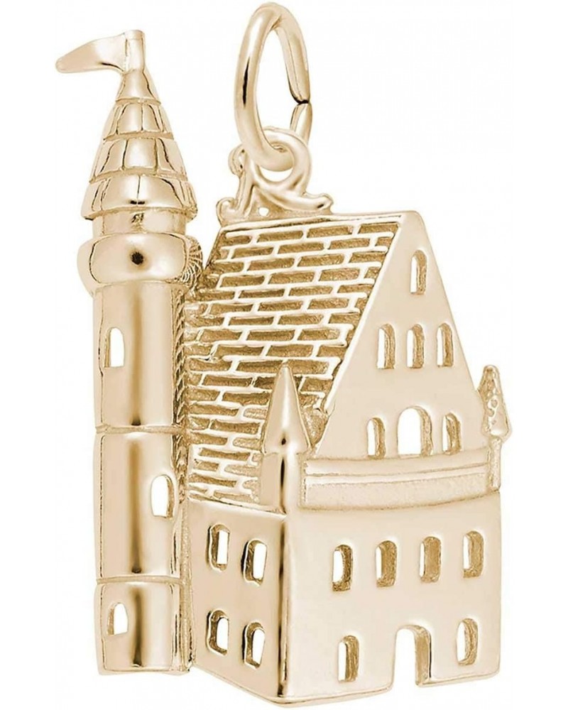 Castle Charm, 14K Yellow Gold $249.40 Bracelets