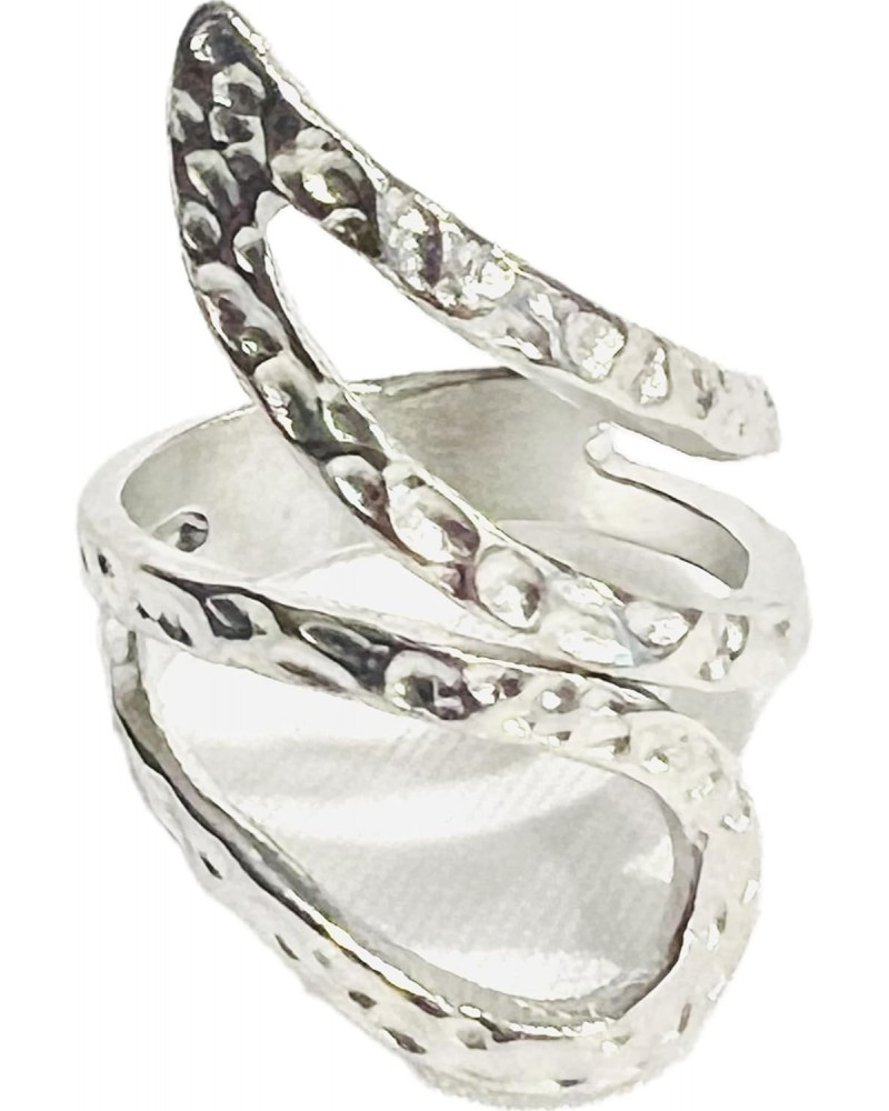 Boho style sterling silver wrap ring $10.61 Rings