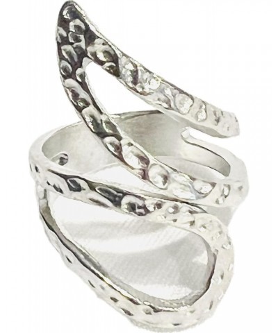 Boho style sterling silver wrap ring $10.61 Rings