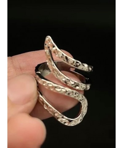 Boho style sterling silver wrap ring $10.61 Rings