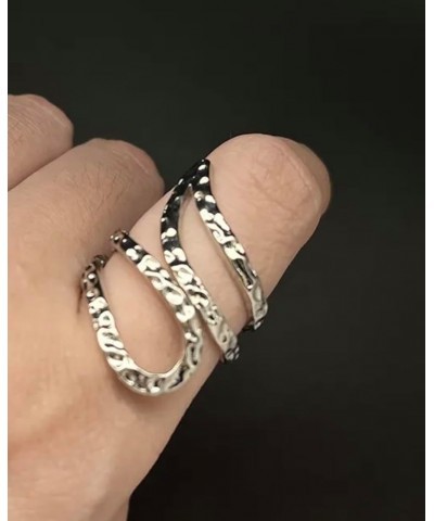 Boho style sterling silver wrap ring $10.61 Rings