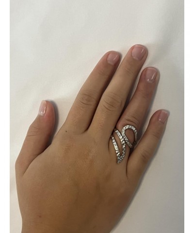 Boho style sterling silver wrap ring $10.61 Rings