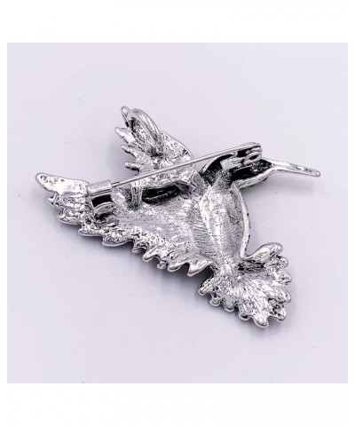 Antique Tone Bird Hummingbird Multi Color Austrian Crystal Pin Brooch Jewelry Color 3 $7.41 Brooches & Pins