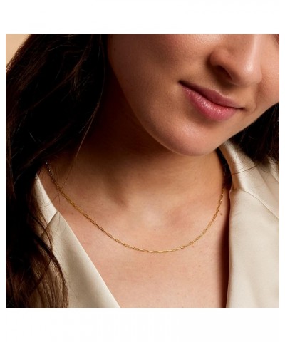 by Ross-Simons 14kt Yellow Gold Paper Clip Link Necklace 16.0 Inches $77.22 Necklaces